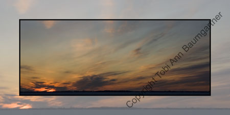 Sunset January