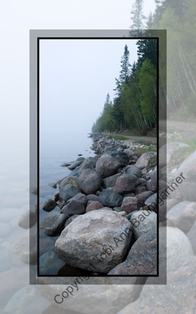 Clear Lake Shore Fog