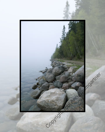Clear Lake Shore Fog