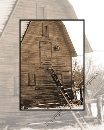 Sepia Barn